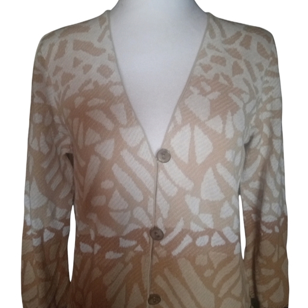 Pendleton Women's Button Front Cardigan Abstract … - image 3